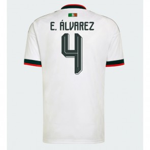 Mexiko Edson Alvarez #4 Bortatröja VM 2026 Kortärmad